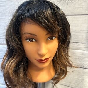 Elegant Brown Ombre Wig